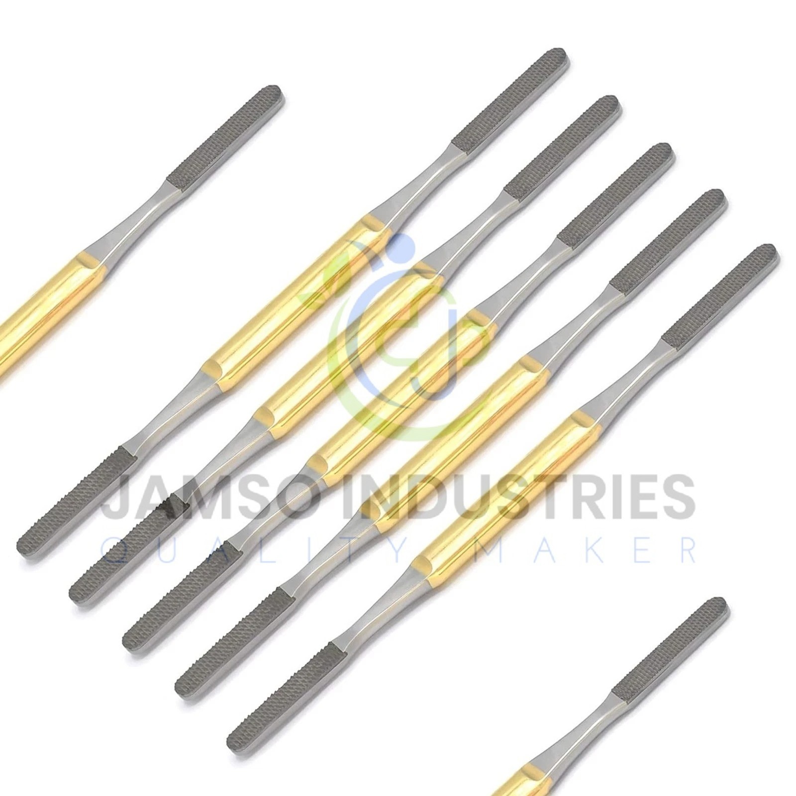 TC Fomon Nasal Rasp Double Ended Set of 5 Pcs Rhinoplasty Instrument
