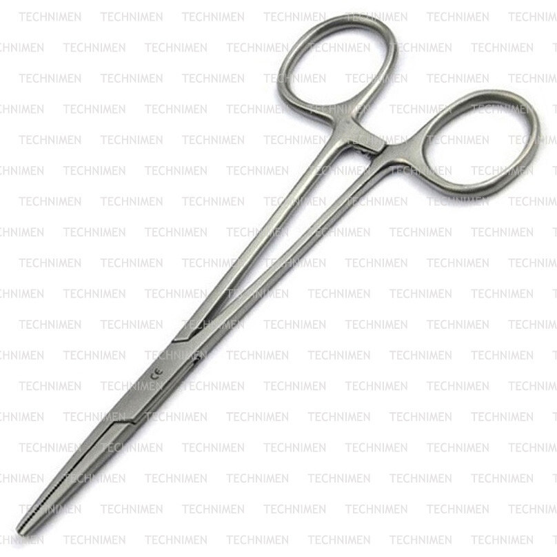 KELLY SURGERY DENTAL VETERINARY HOLDING STRAIGHT PIERCING HEMOSTAT FORCEPS