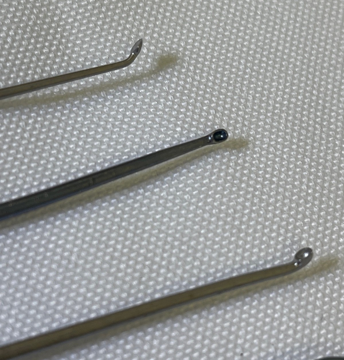 7 Piece Codman Titanium Curette Hook & Pick Set Neurology Orthopedic