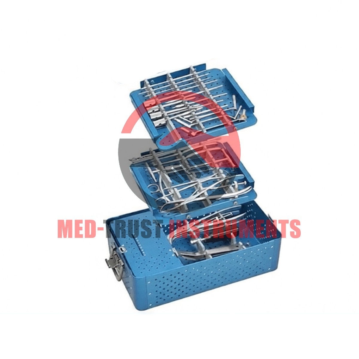 Large Fragment Locking Instrument Set , Screw Tray Orthopedic Surgical Traum