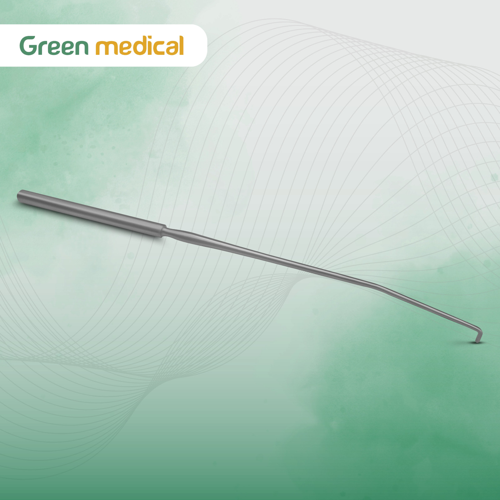 Dandy Nerve Hook, 8″, Angled Left, Premium German Stainless