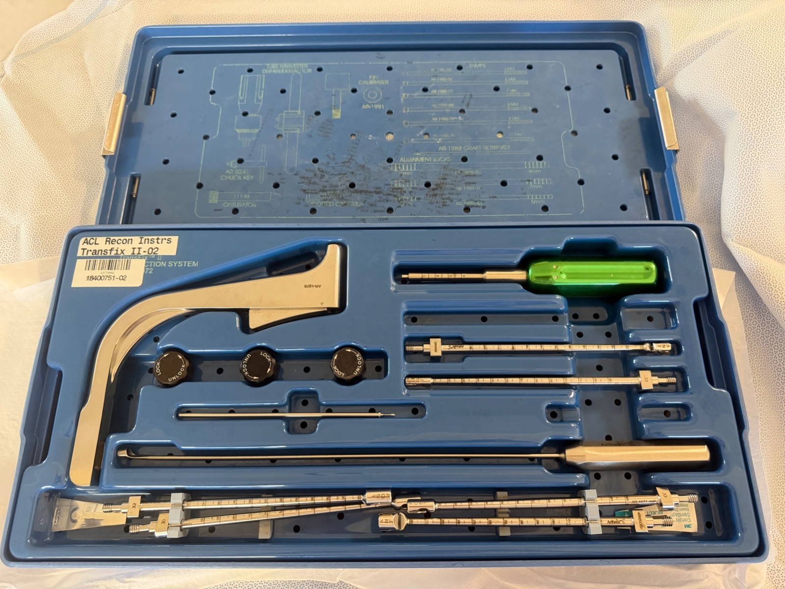 Arthrex Transfix II ACL Reconstruction Instrumentation Set