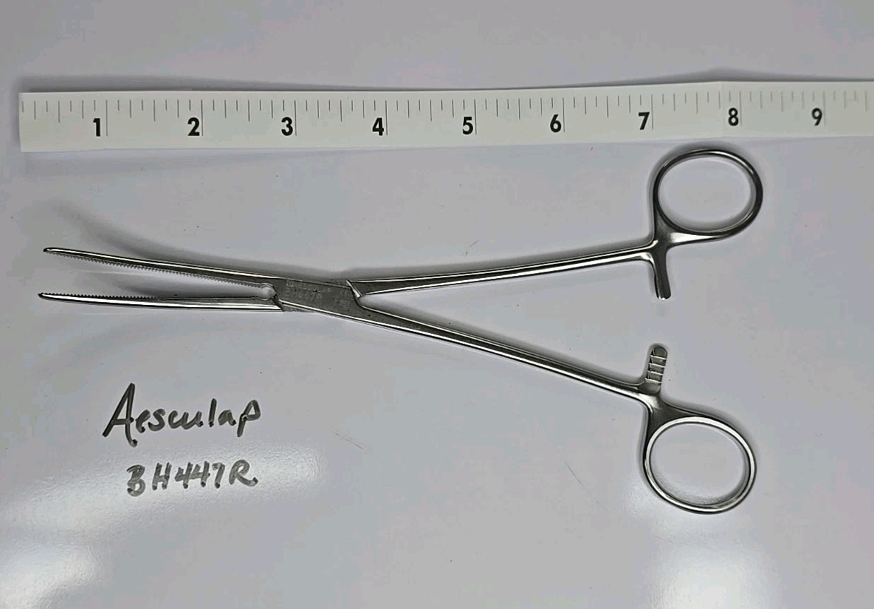 Aesculap BH447R, Rochester Forceps, Curved