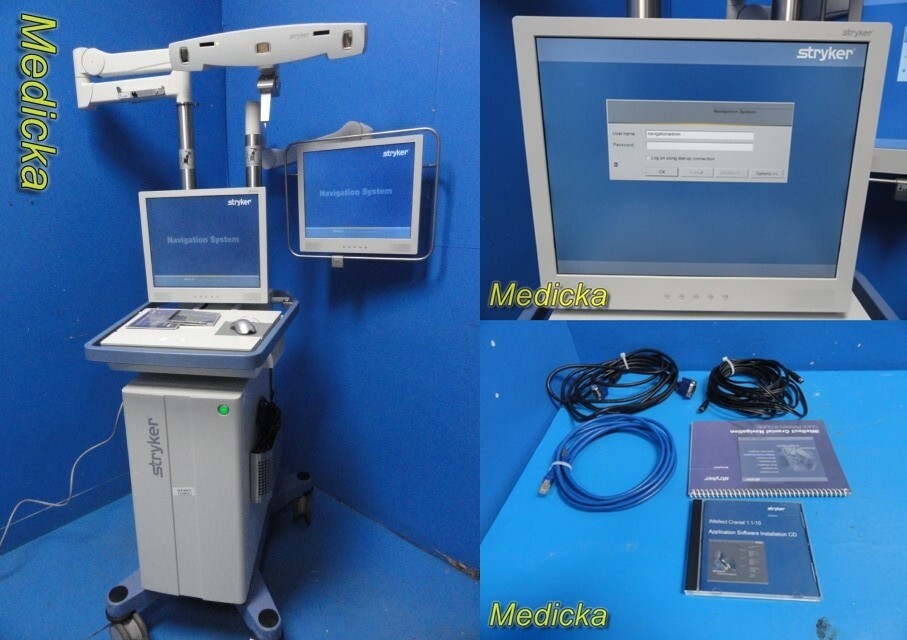 Stryker Navigation System II iNtellect Cranial Navigation System Console ~30412