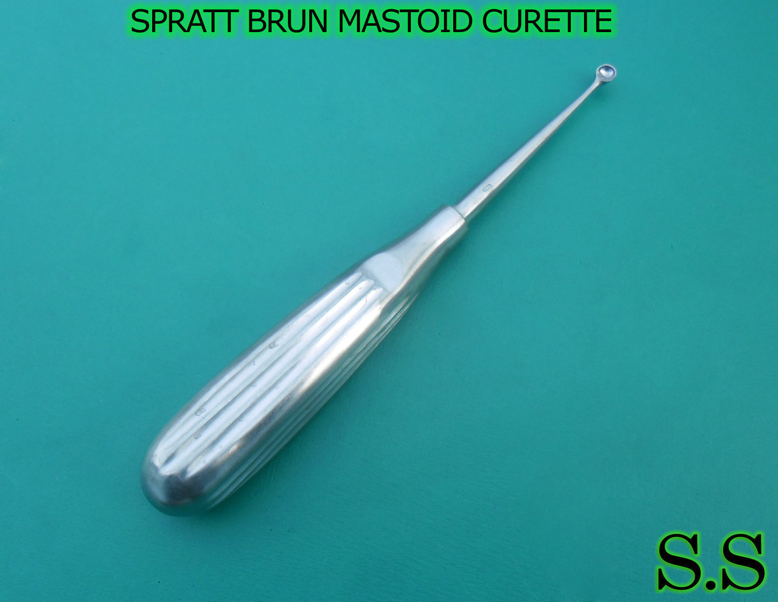 9pcs Set Hibbs Spratt Spinal Fusion Curettes 9″