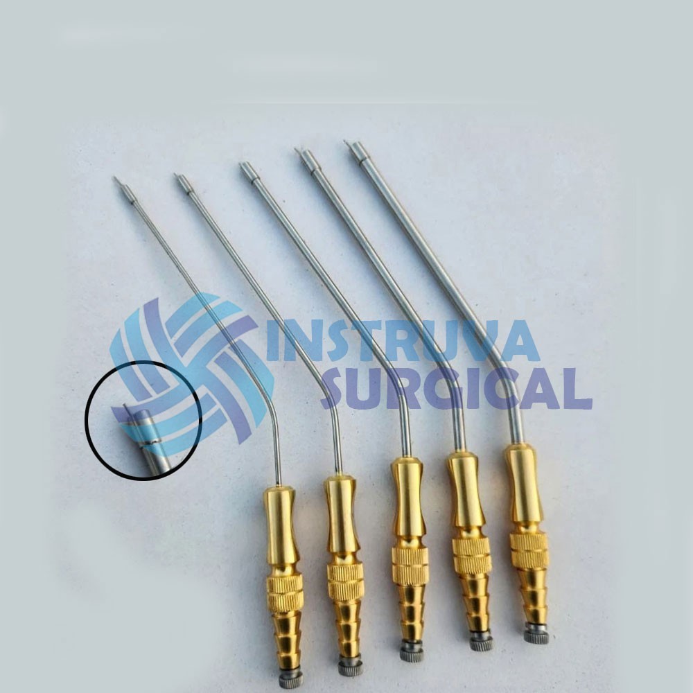 Frazier Suction Tube With Atraumatic Tip 6 To 14FR 5 PCs Set Surgical Instrument