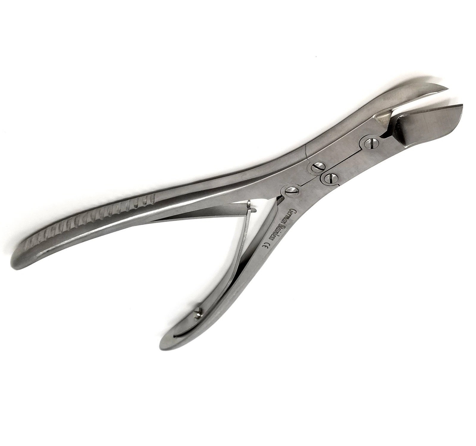 Double Action Bone Cutter 6″ Scissor Curved Veterinary Orthopedic German Steel
