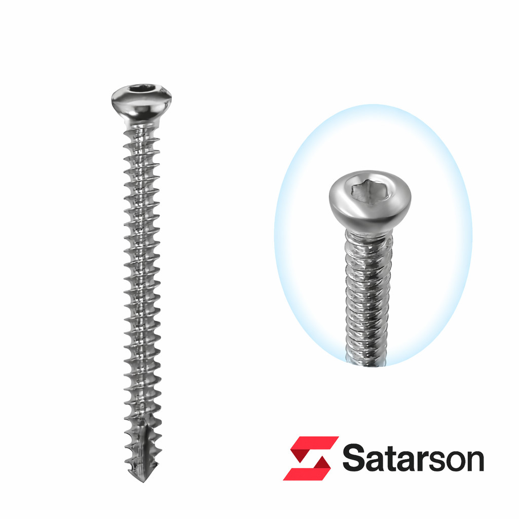 2.7mm Cortical Screws lot of 240 pcs Veterinary Instrument Stainless Steel 316L