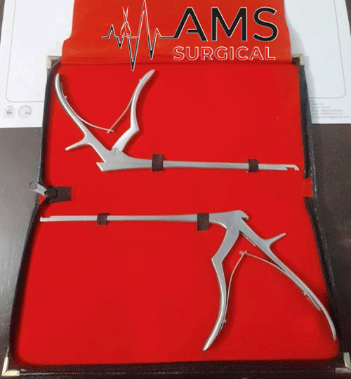 Kerrison laminectomy Punch 20cm/1m,2m Stainless Steel 2PC Set With Bag