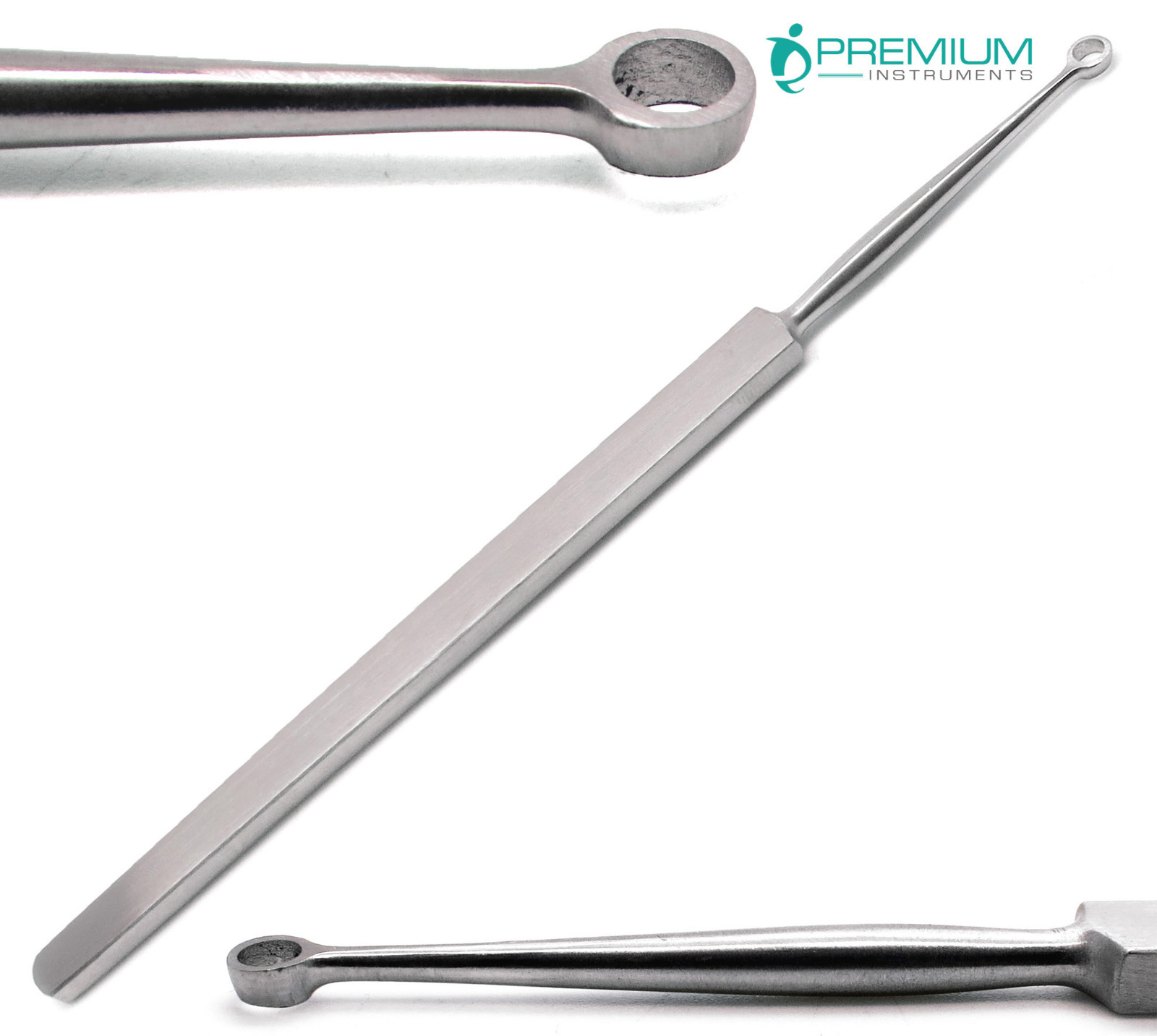 ENT Dermatology Fox Dermal Curettes 4mm Surgical MedicaI 5.5″ New Instruments