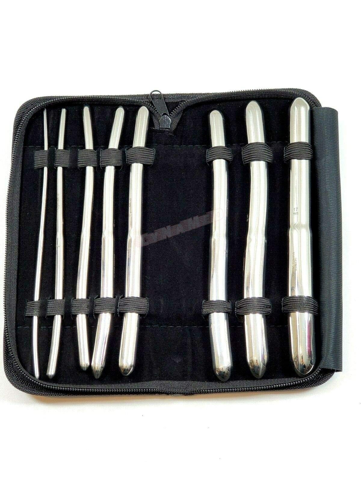 Premium German Set of 8 Hegar Dilator Sounds 7.5″ Double Ended…