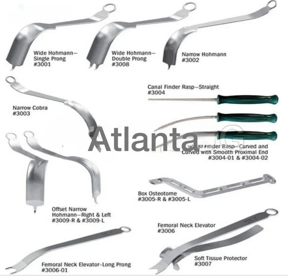 Anterior Total Hip Retractor Surgical Instrument Set – Free shipping from GA