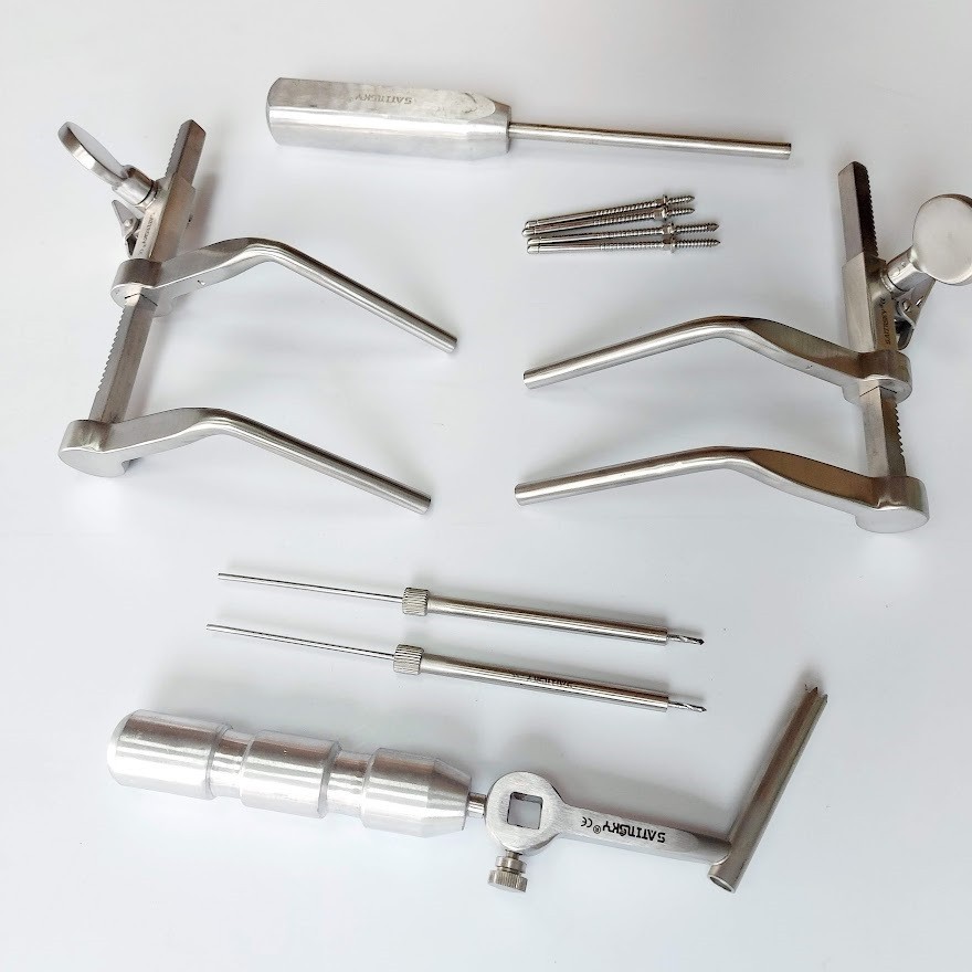 Caspar Vertebral Body Distraction Set Spinal Surgery Instrument Kit Orthopedic