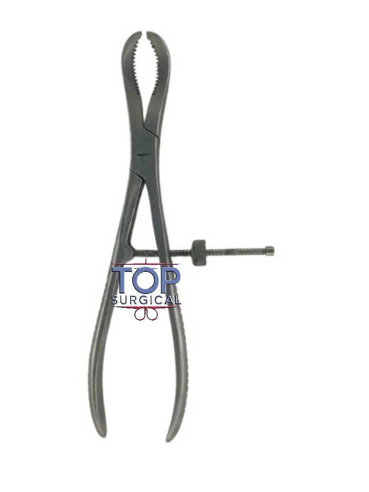 Bone Holding Reduction Forceps Lock Holder 24cm Orthopedic Surgical Instrument