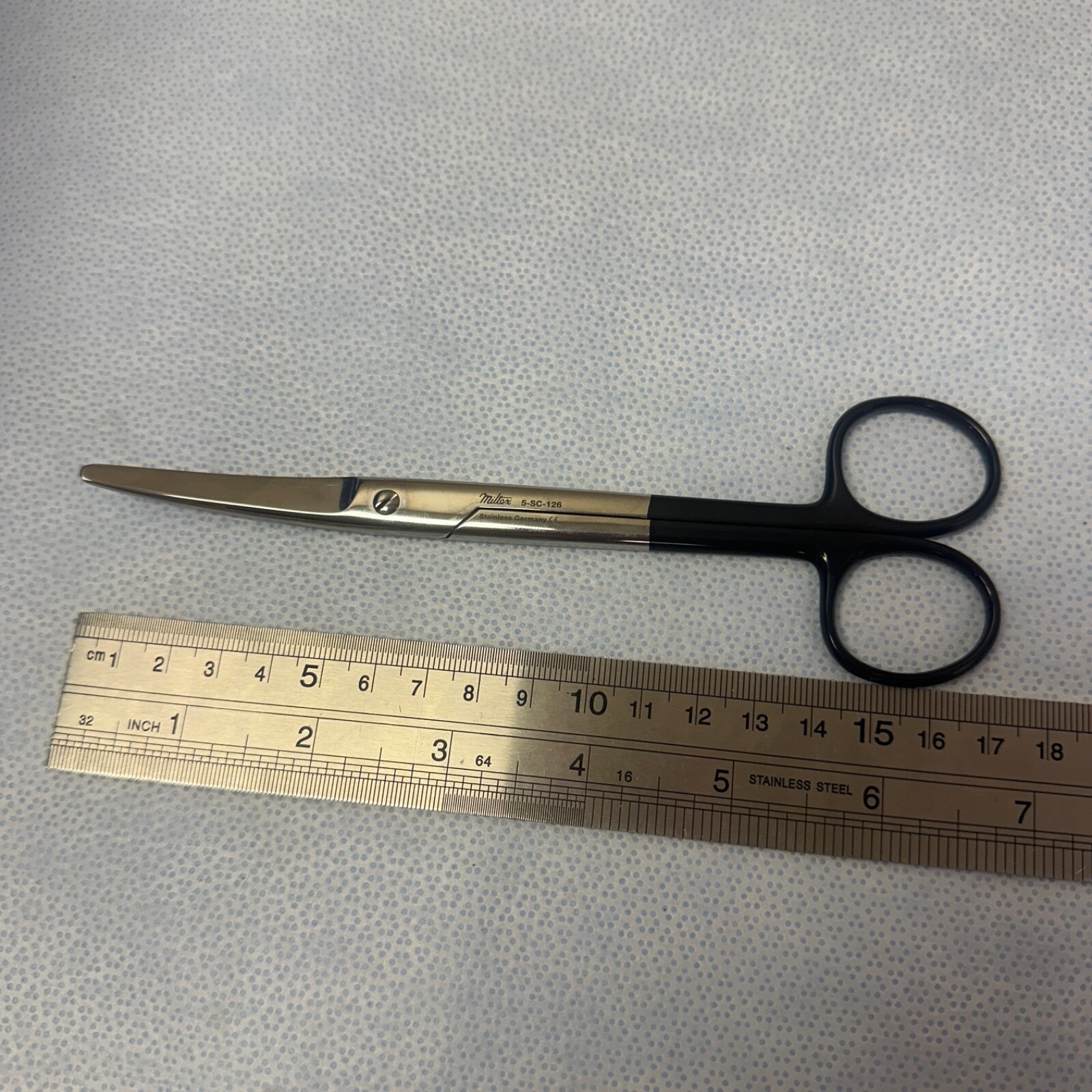 Miltex 5-SC-126 SUPERCUT Mayo Scissor 6-3/4 Curved