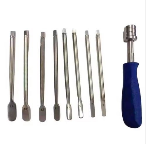 Spine Disc Distractor Set (7mm & 14mm) Manual Orthopedic Veterinary Surgical Kit