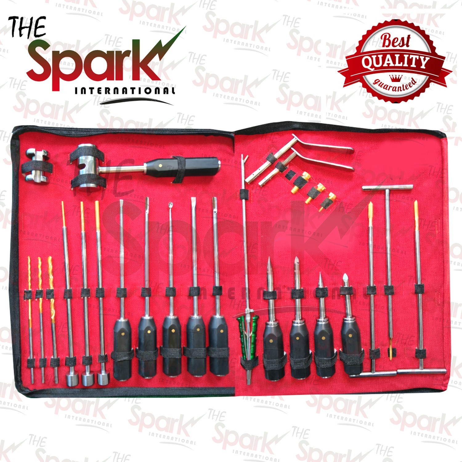 Horse Buccotomy Set Veterinary Instruments Tooth Extraction Kit Equine Dental