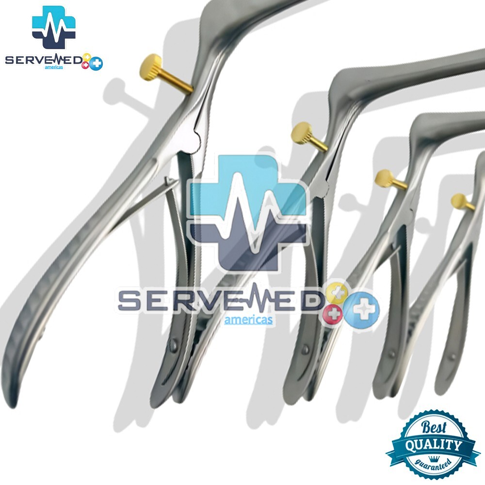 Killian Septum Nasal Speculum 4 Pieces Set 6″ Diagnostic ENT Instruments A+