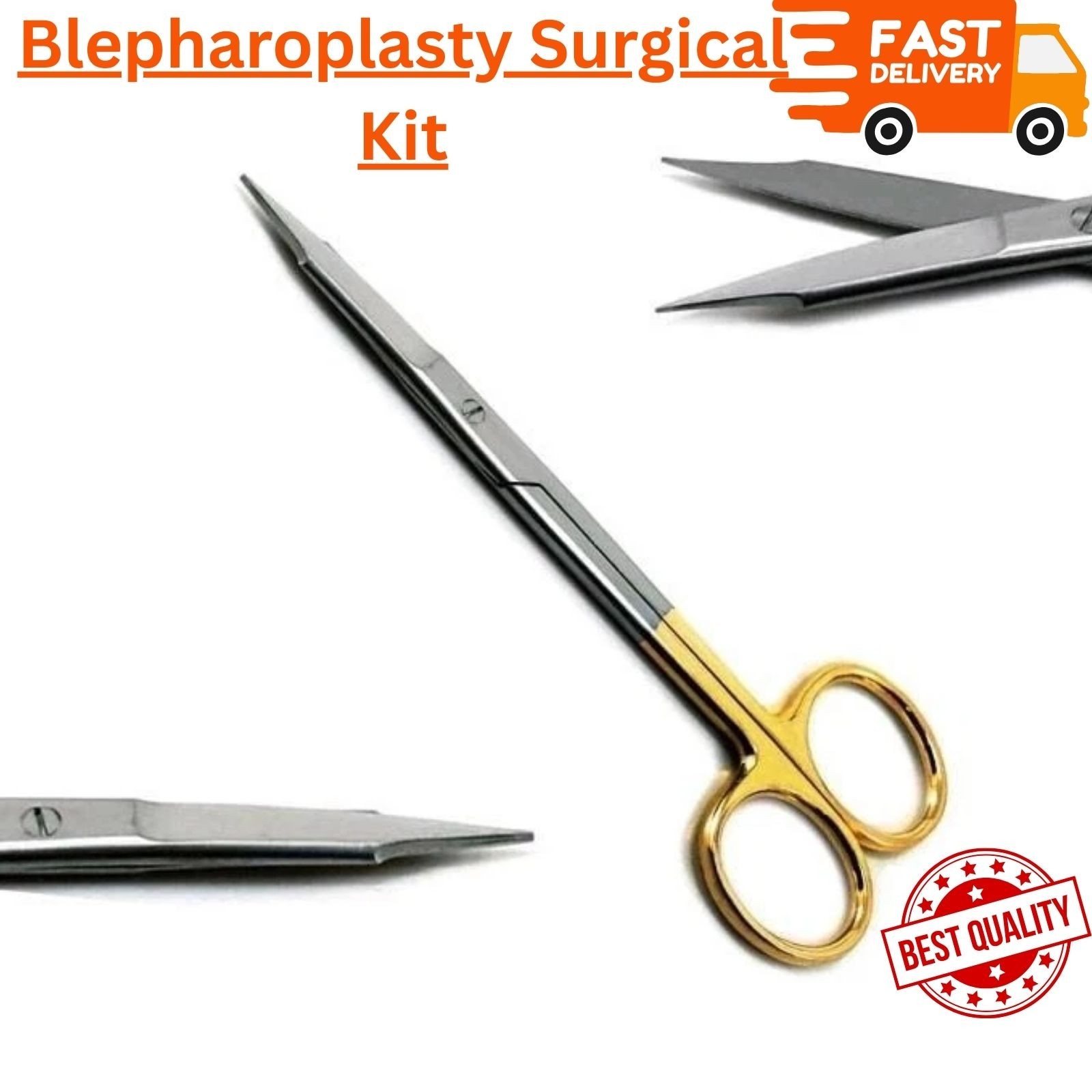 Blepharoplasty Surgical Kit Ophthalmic Eyelid Retractors Micro Eye Instruments