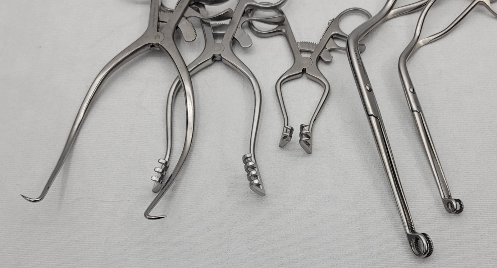Bulk 62-Piece Jarit & Aesculap General Surgery Instruments