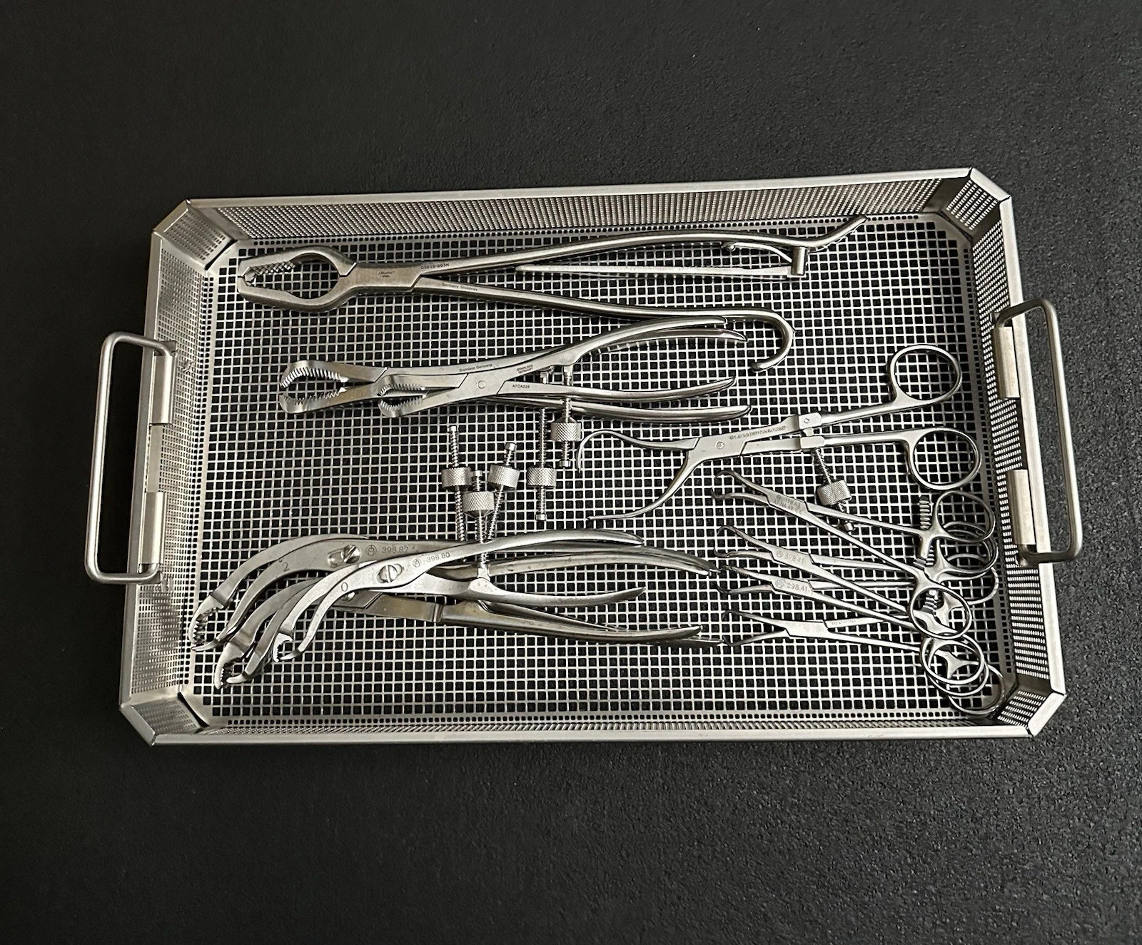 Stryker Reduction Forceps Tray