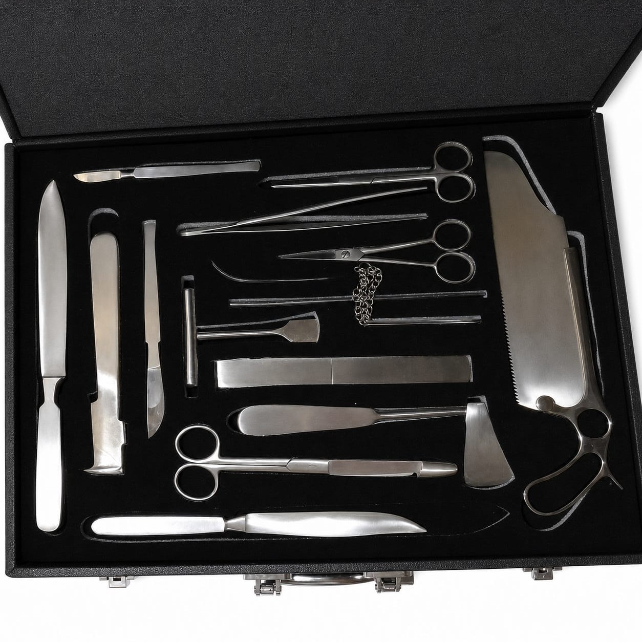 Post Mortem Instruments Set High Quality Stainless Steel Autopsy Surgery