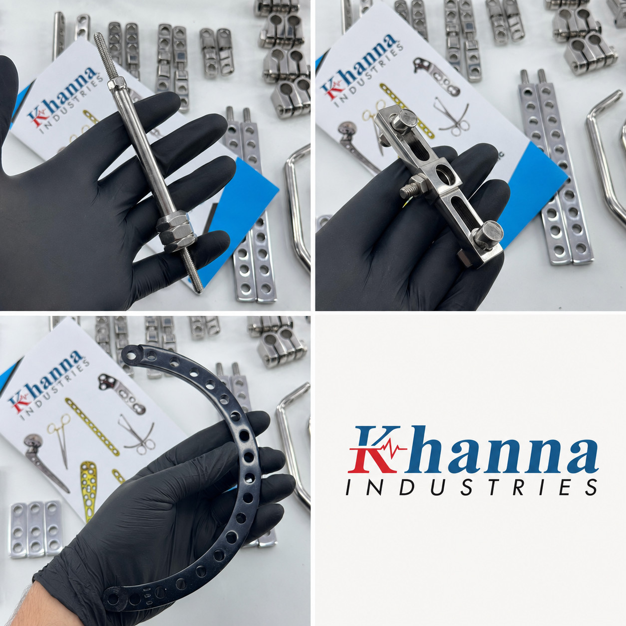 Ilizarov External Fixation System Complete Set 180mm Rings Orthopedic Trauma
