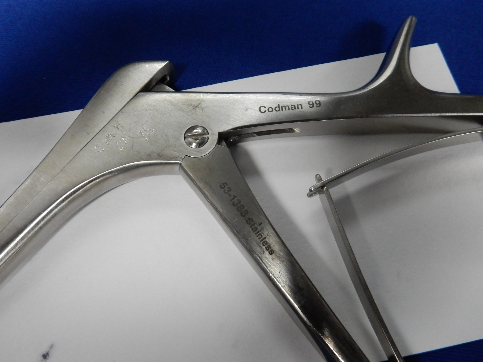 Codman 53-1388 5mm x 40° x 7″ Kerrison Rongeur