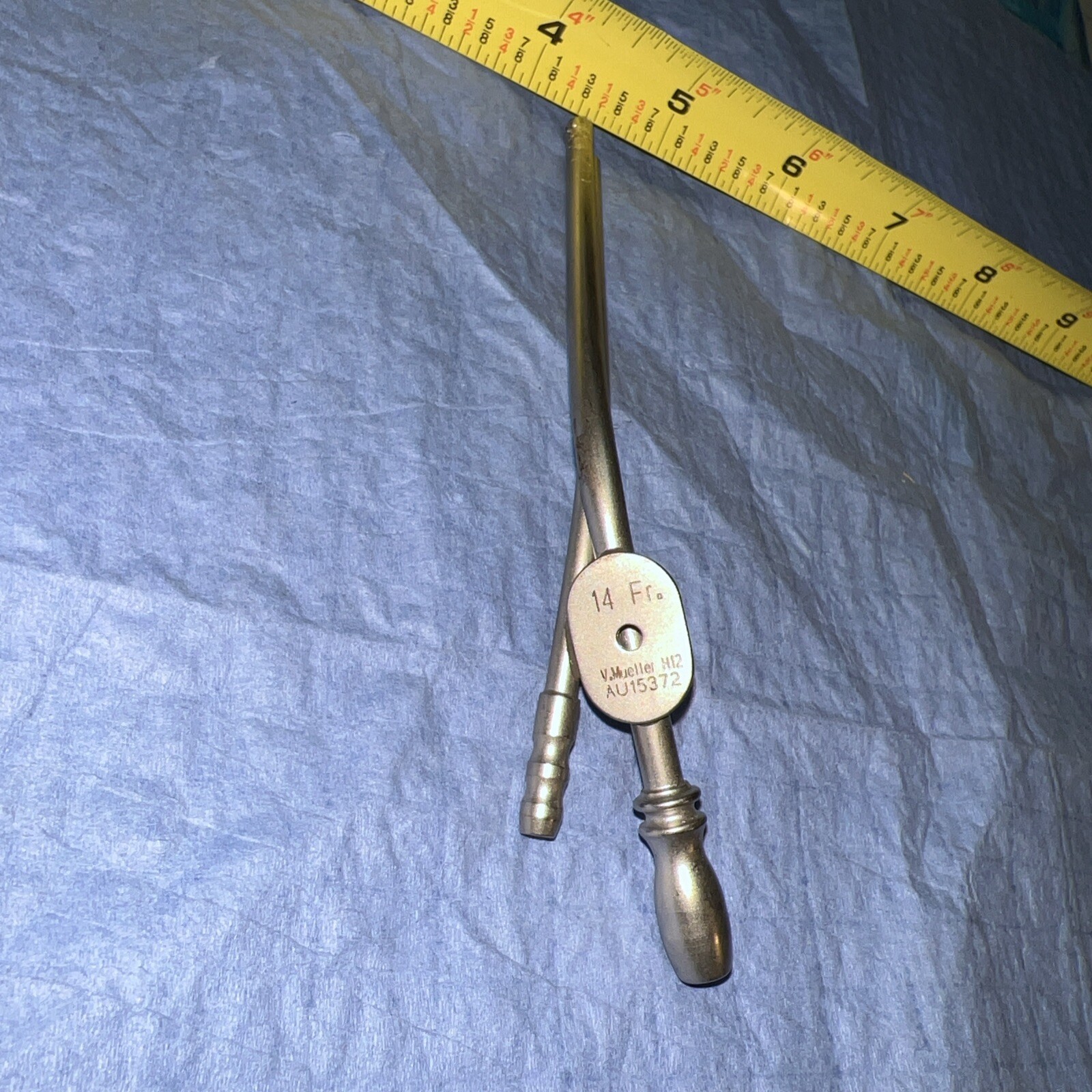 V. Mueller Surgical 14Fr. House Suction Irrigation Tube AU15372