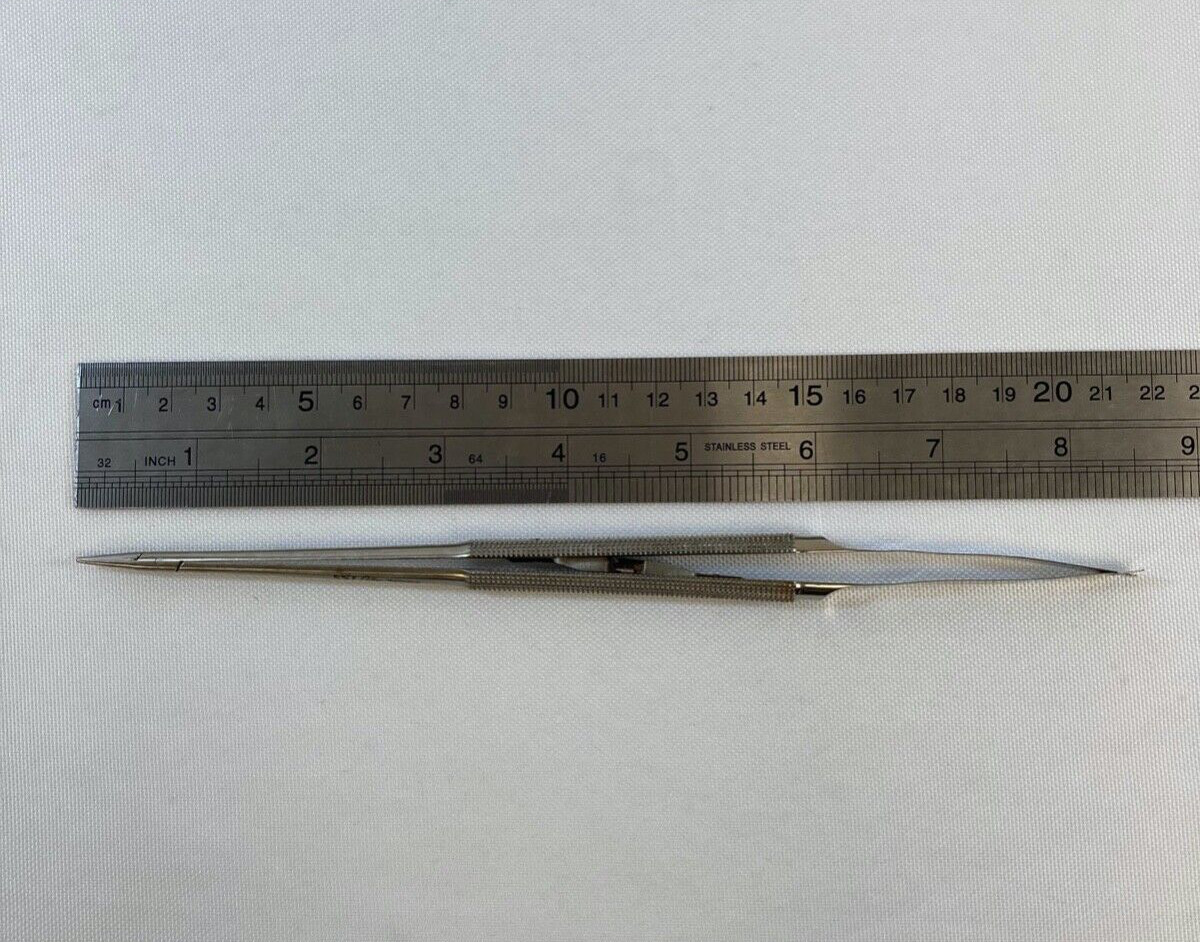 SSI Ultra Codman Symmetry 55-2514 Micro Needle Holder Extra Delicate 8.25″