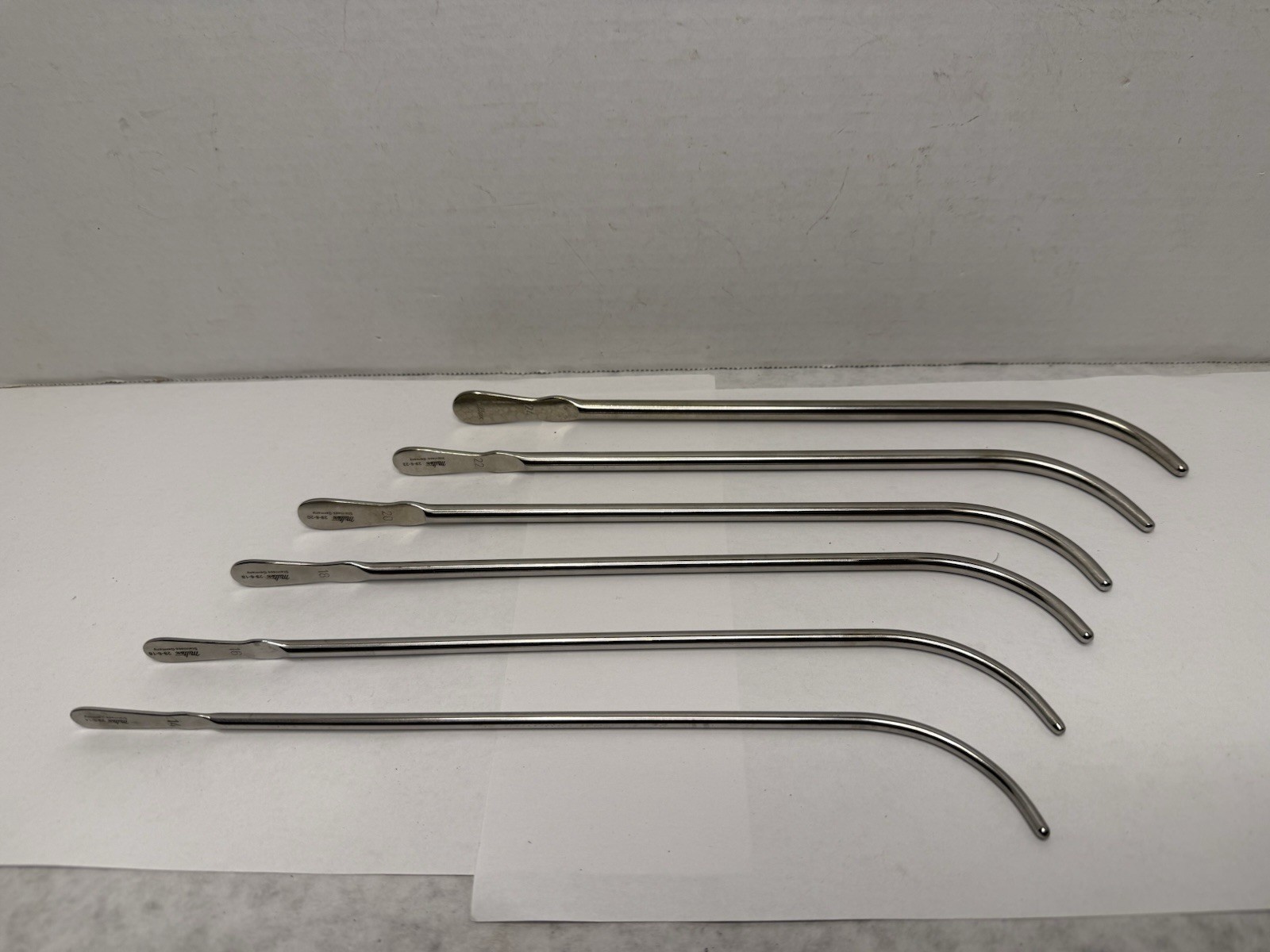 Miltex German Uretheral Dilator Urethral Sound – Set of 6