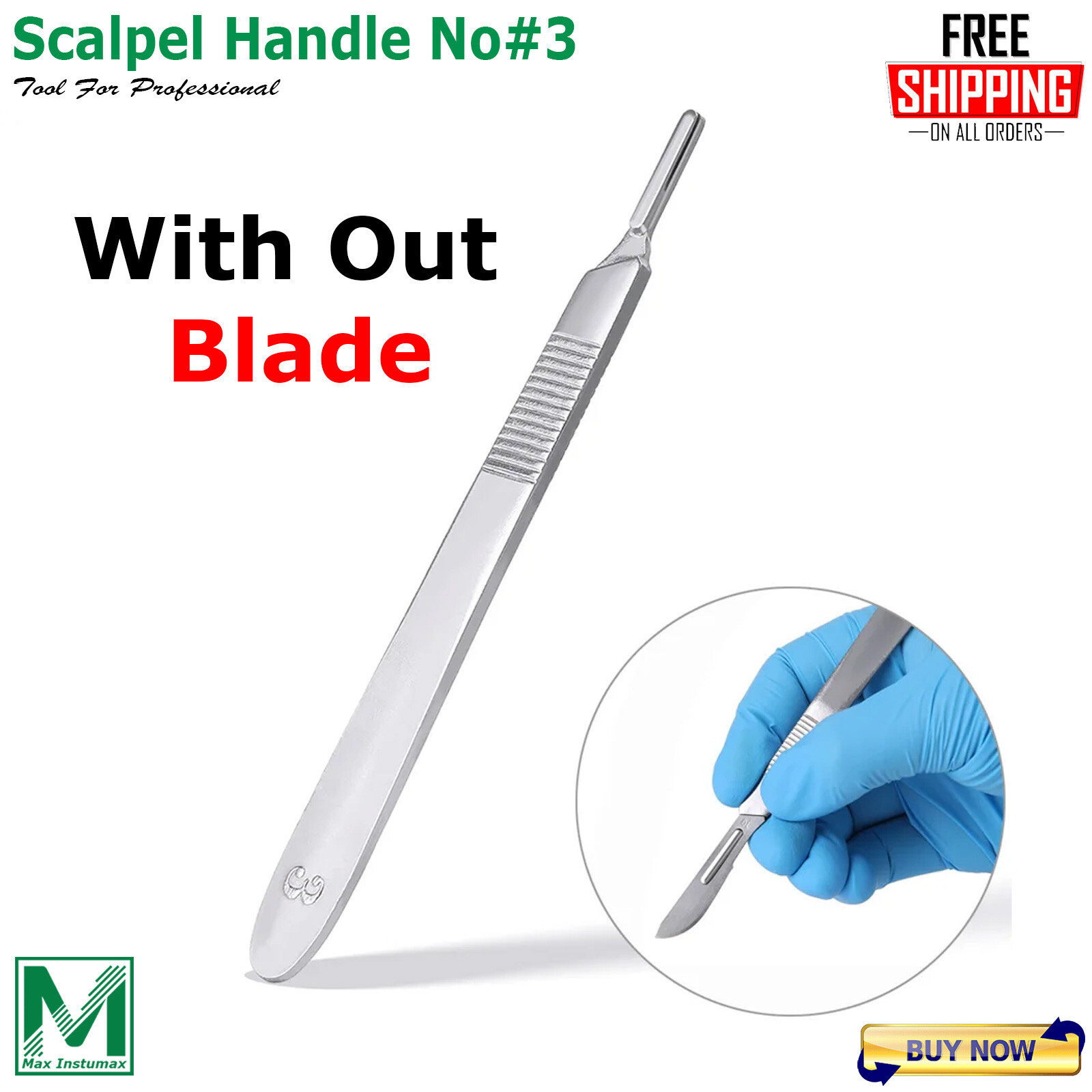 Dog Scrotal Castration Neuter Kit – German Grade Veterinary Surgical Instruments