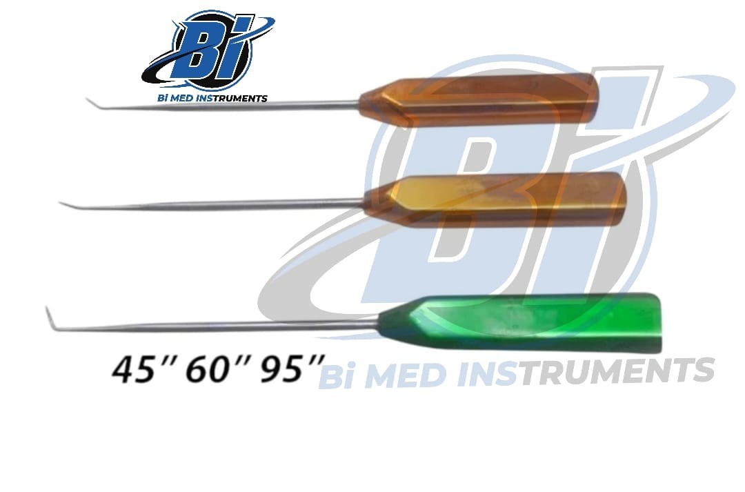 ARTHROSCOPY Micro Fracture Angled Awl 45″ 60″ 95″ Degree Orthopedic Instruments