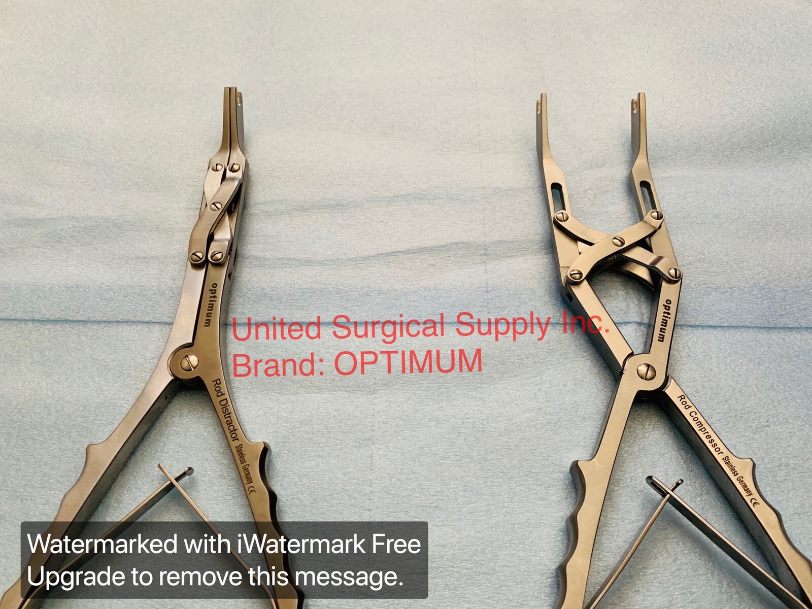 Parallel Rod Compressor and Rod Distractor 2 Pc. Spine/Orthopedic Brand New Set