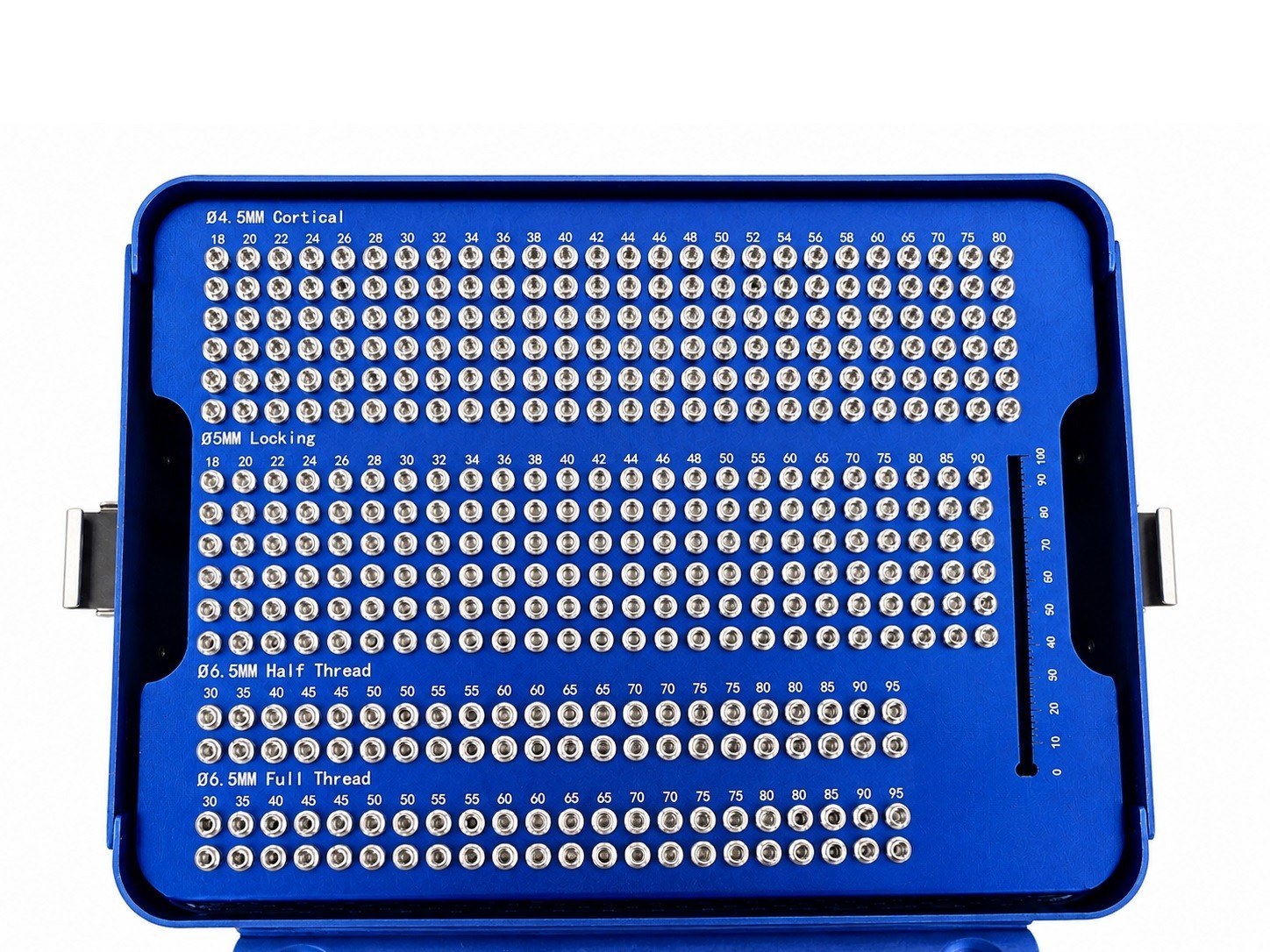 Orthopaedic Fixation Component Box 4.5mm 5mm 6.5mm Full & Partial Thread 395 PCS