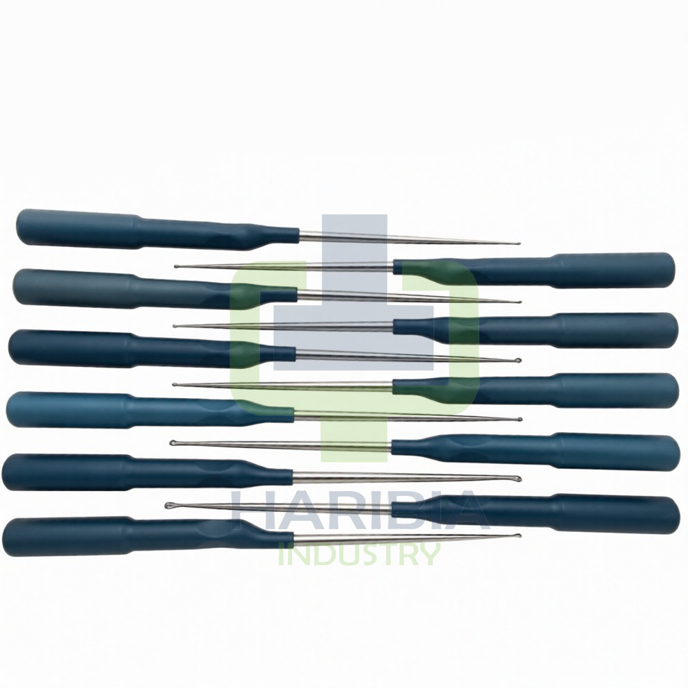 Set of 11 Codman MicroSect Curettes MIS Spine Curettes Cervical Neuro Orthopedic