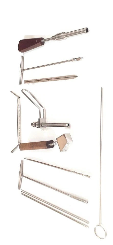 Orthopedic 6.5mm Cannulated Screw Instrument Set Of 10 For Trauma