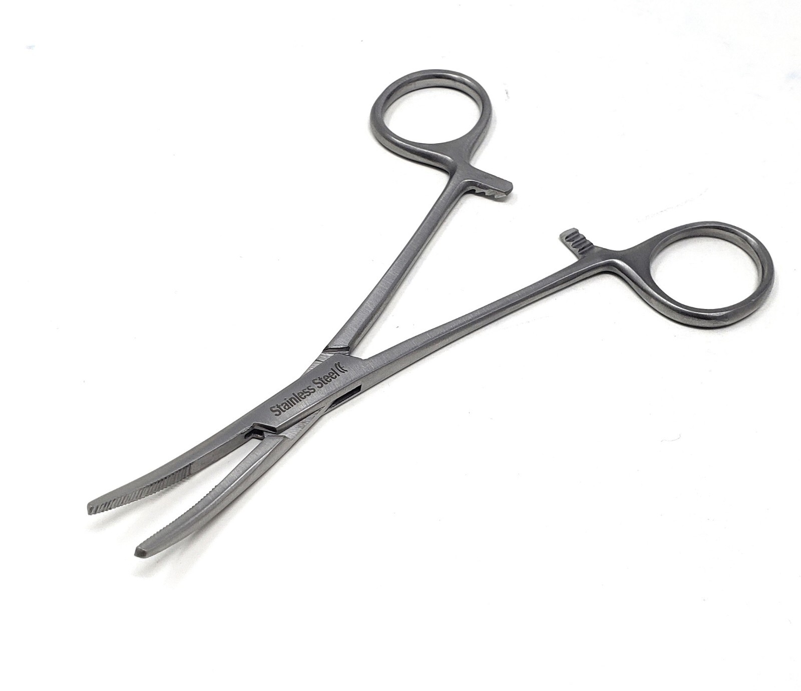 1 Pc O.R GRADE KELLY HEMOSTAT LOCKING SURGICAL FORCEP 5.5″ CURVED Stainless CE