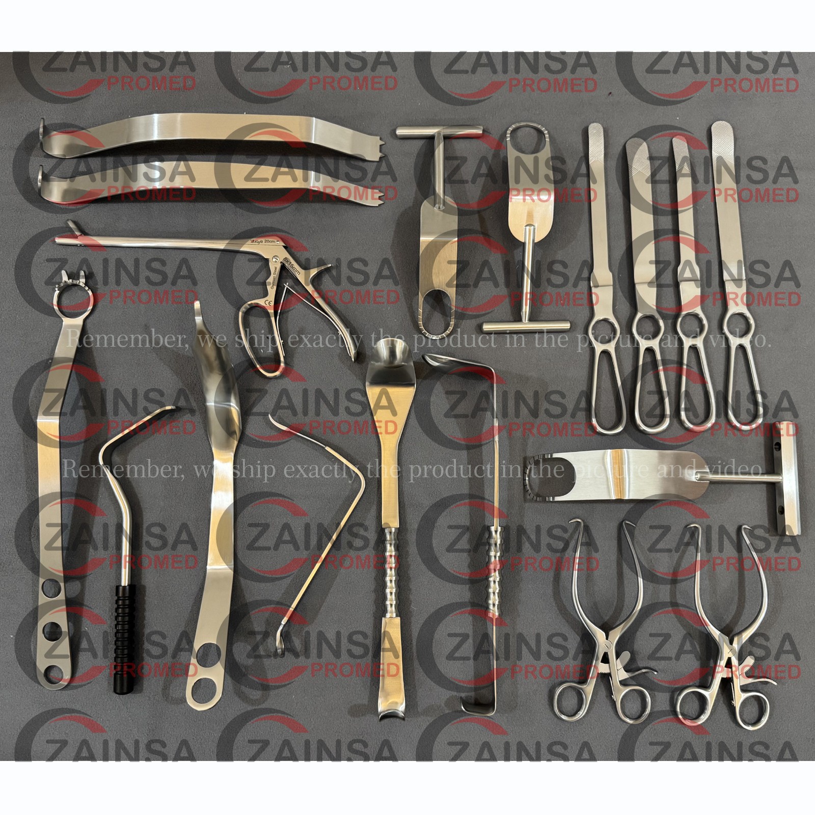 Shoulder Surgery Retractor System, German Steel Orthopedic Instruments Set 18Pcs
