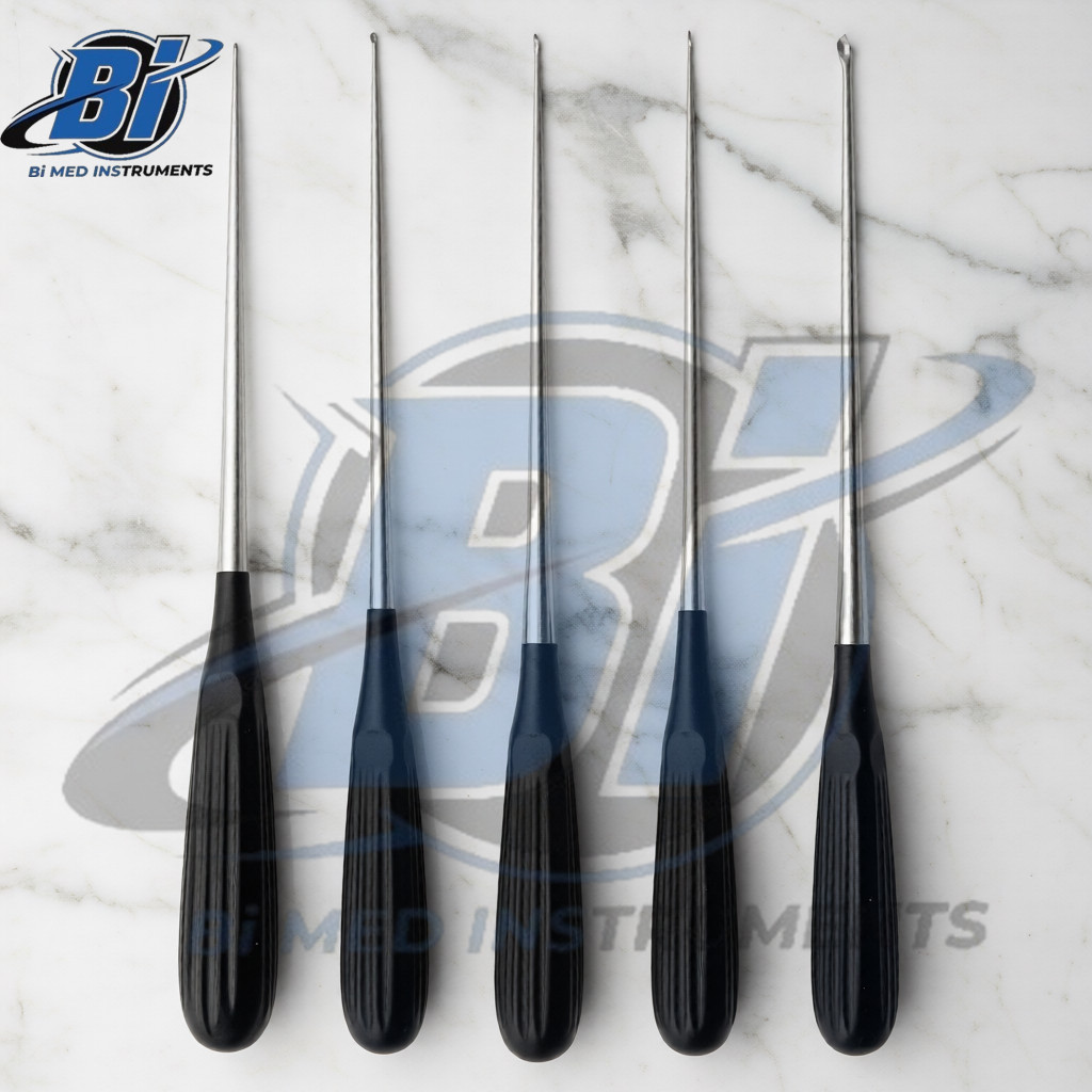 Orthopedic Bone Curettes 5 Pieces Set orthopedic Spine Instruments