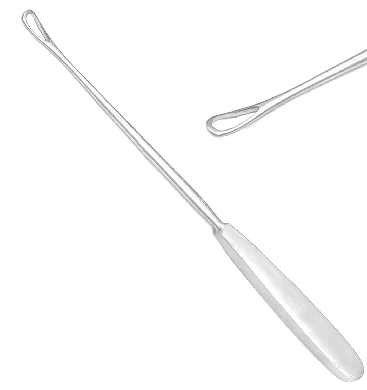 Sims Uterine Curettes 10″ # 2 Blunt Blade Surgical Gynecoloy Instruments