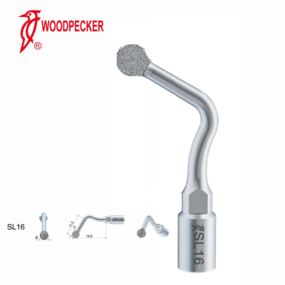 Woodpecker Dental Perio Bone Surgery Tips SL16 for Surgic Smart & Satelec Perio