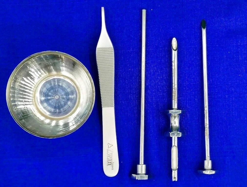 HRT Trocar 5mm Hormone Replacement Pellet Insertion Kit Complete Set In Stock