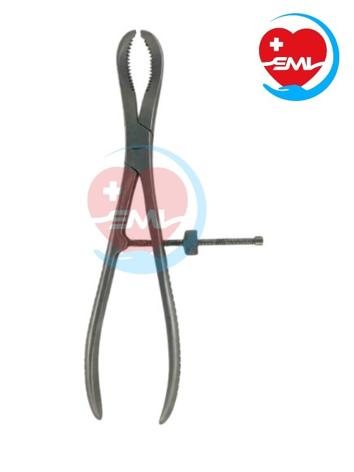 Bone Holding Reduction Forceps Lock Holder 24cm Orthopedic Surgical Instrument