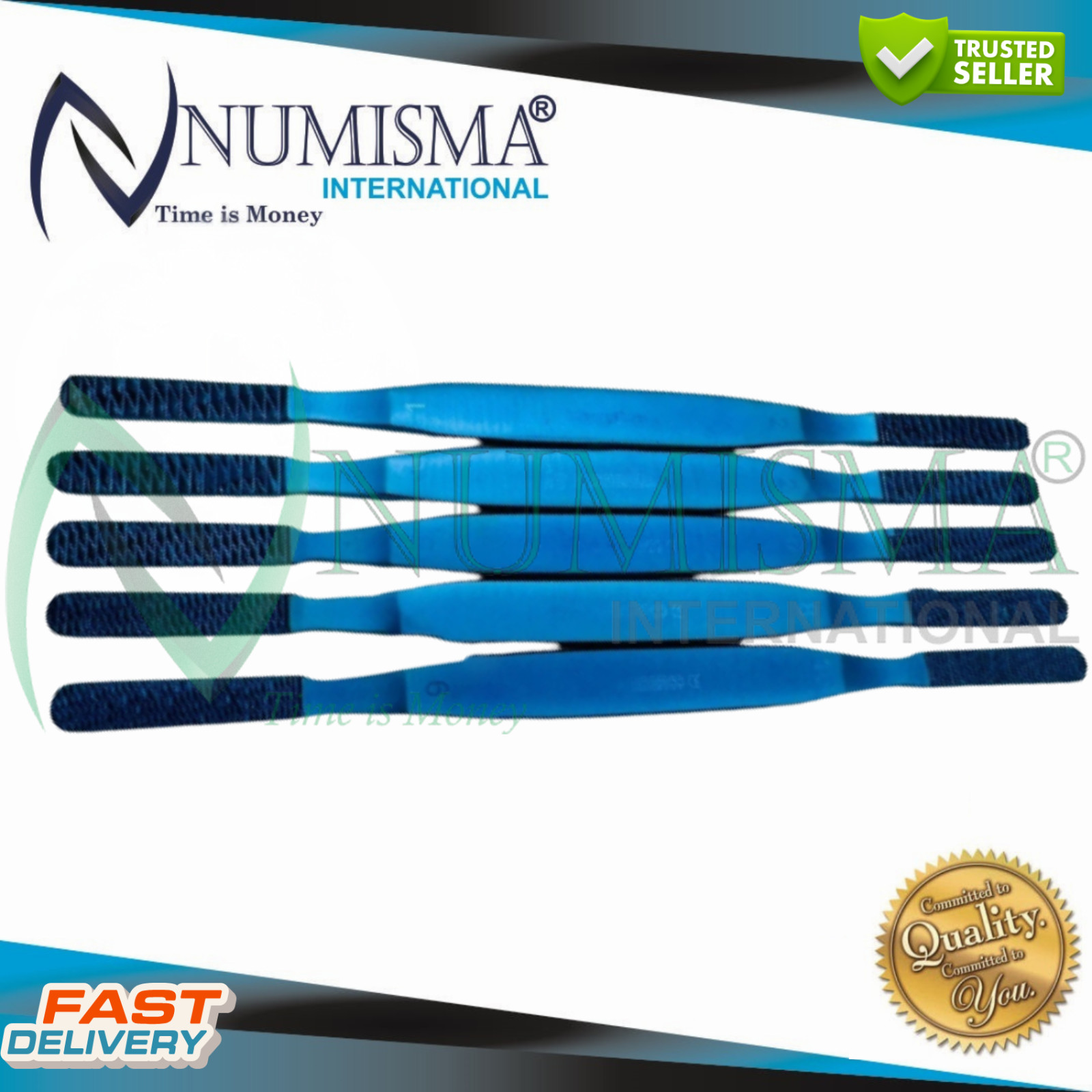 Fomon Nasal Rasp, Double-Ended Set , Rhinoplasty Orthopedic Surgical Instruments
