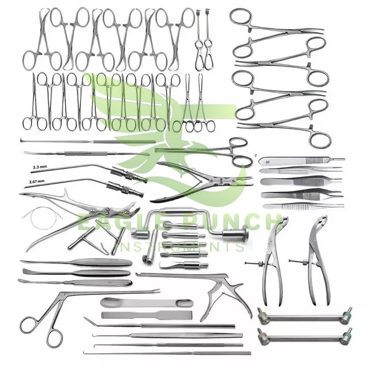 Neuro Surgery Instruments Set Of 151 PCS German Stainless Steel Surgical