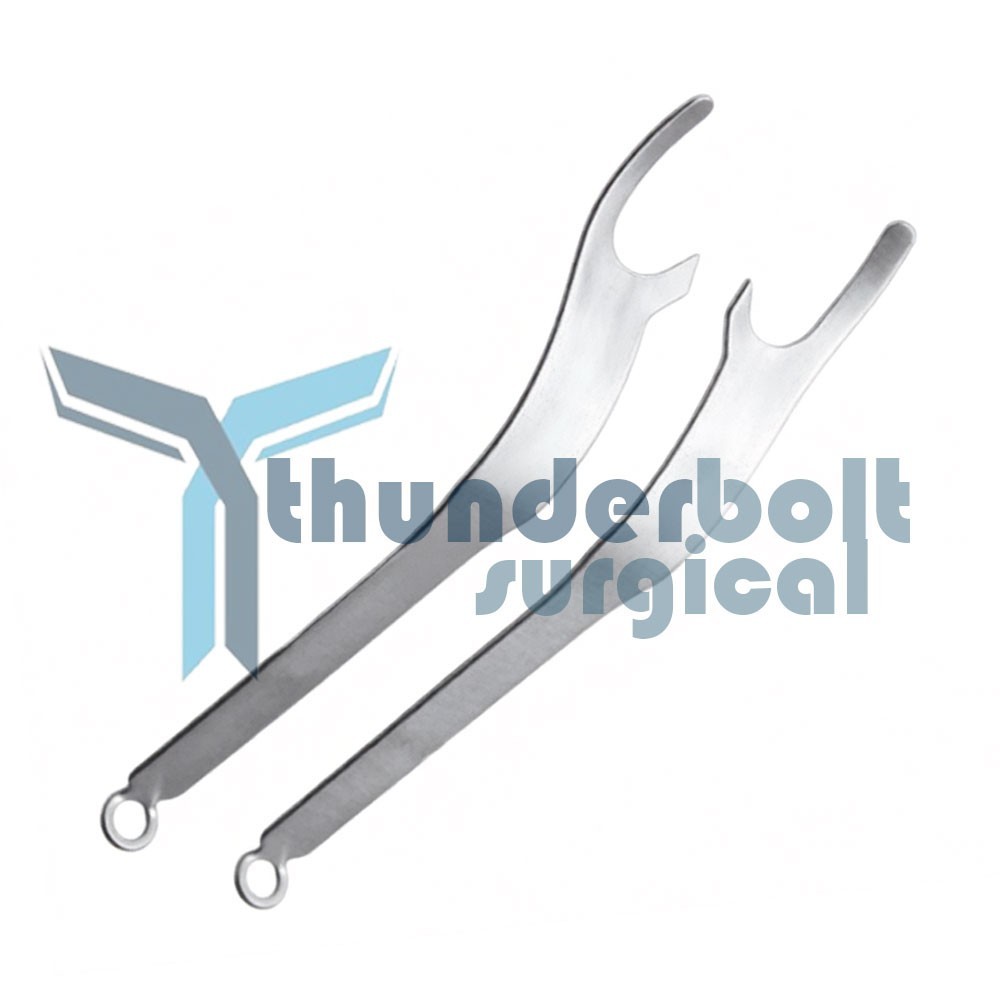 Moran Posterior-Inferior Retractor Set of 2 Pcs Orthopedic Instruments