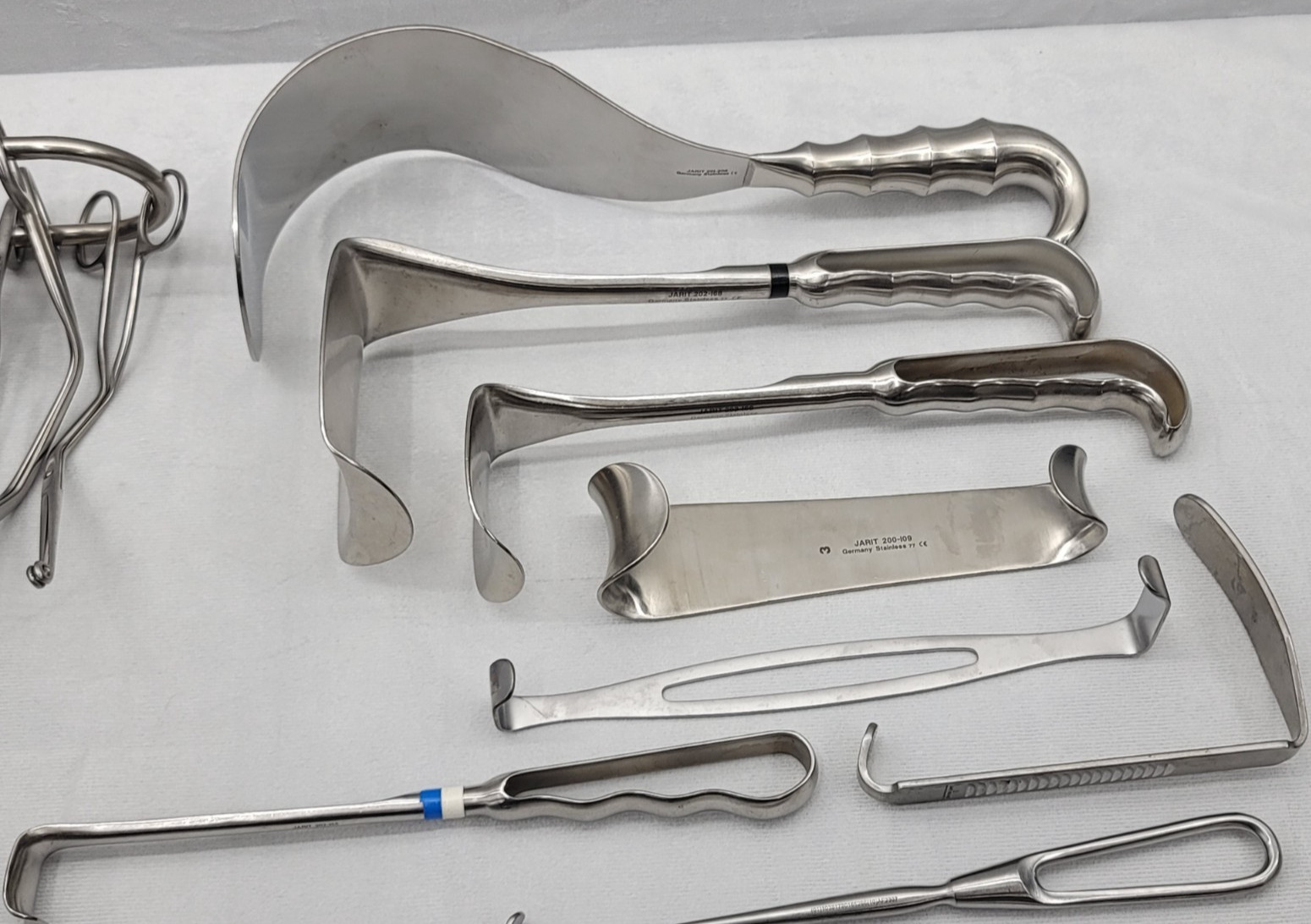 Bulk 62-Piece Jarit & Aesculap General Surgery Instruments
