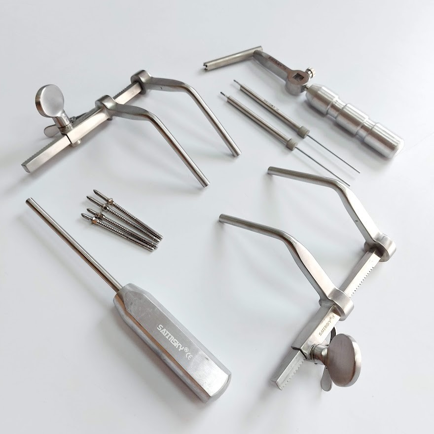 Caspar Vertebral Body Distraction Set Spinal Surgery Instrument Kit Orthopedic