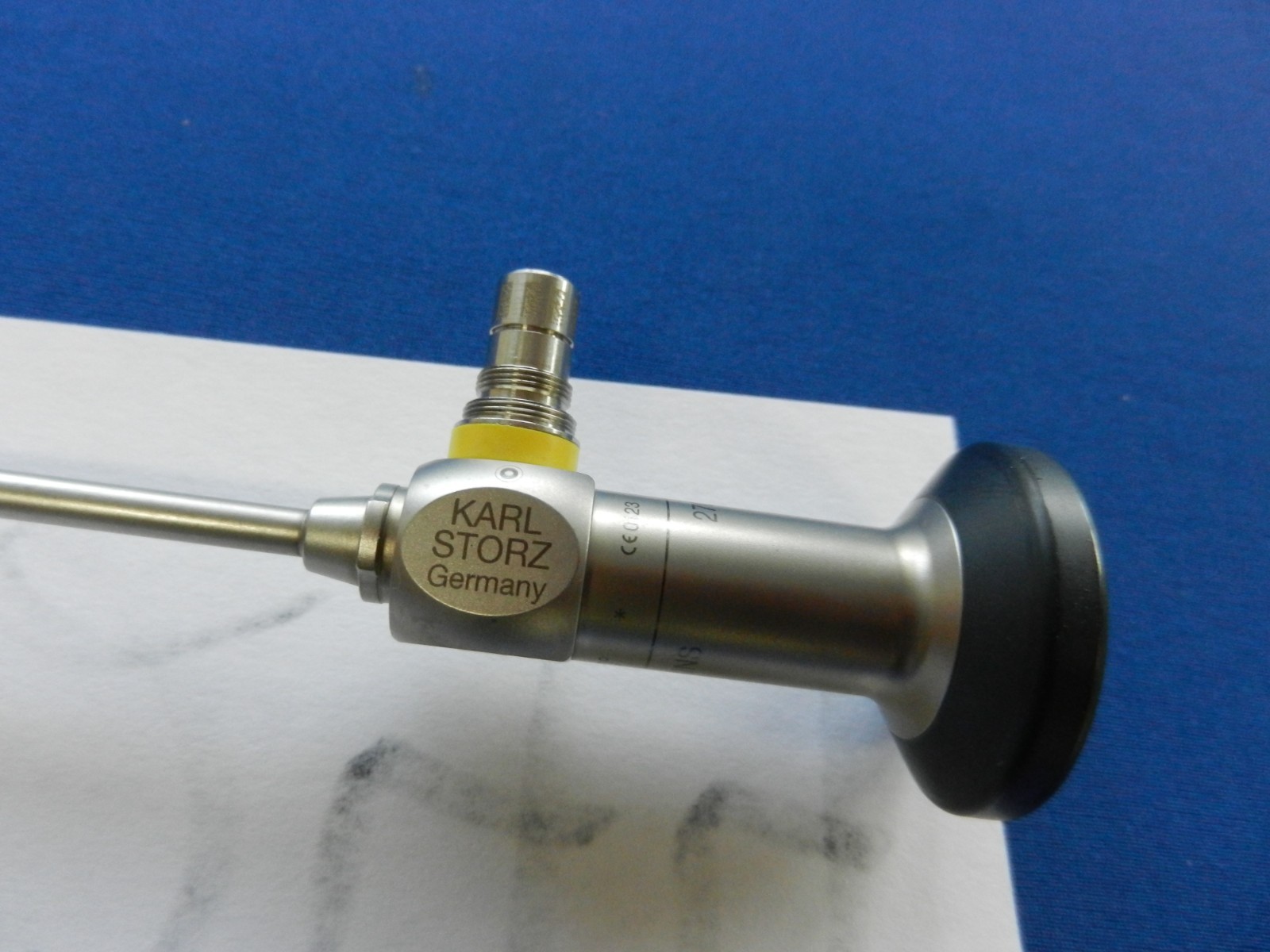 F244 Karl Storz 27005CA 4.0 mm 70° Hopkins II Autoclavable Cystoscope